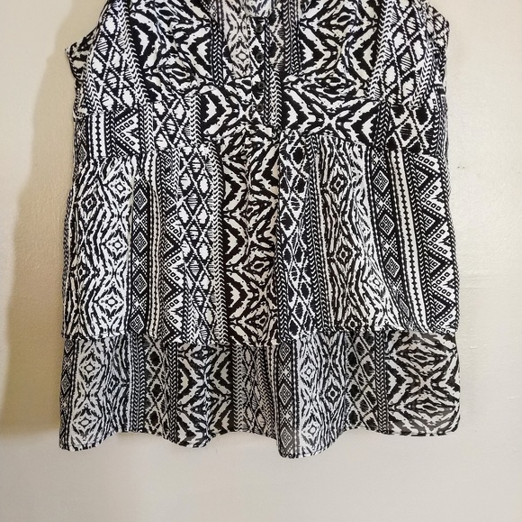 American Eagle Ruffle Racerback Tank - Picture 6 of 7